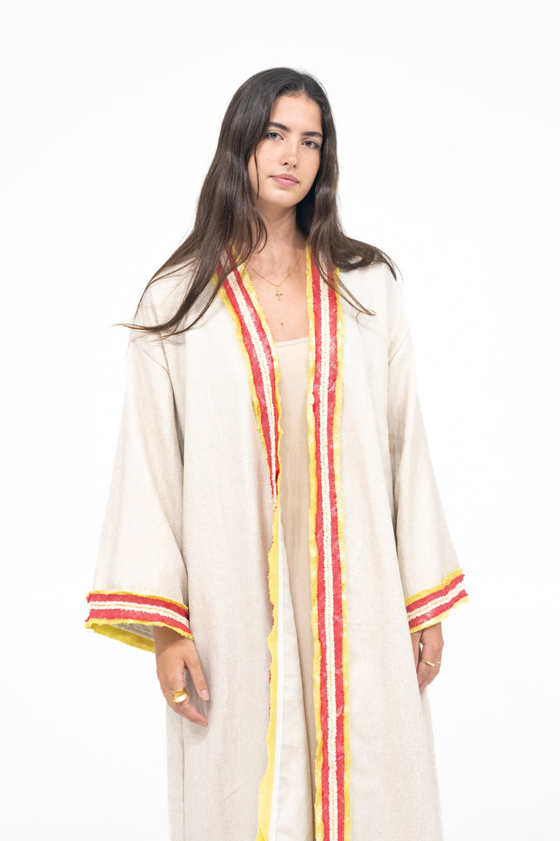 Thea Metallic Kimono