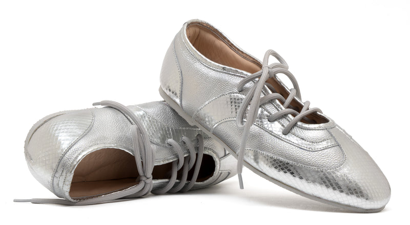 Tenis Baleta Sienna Folia Plata