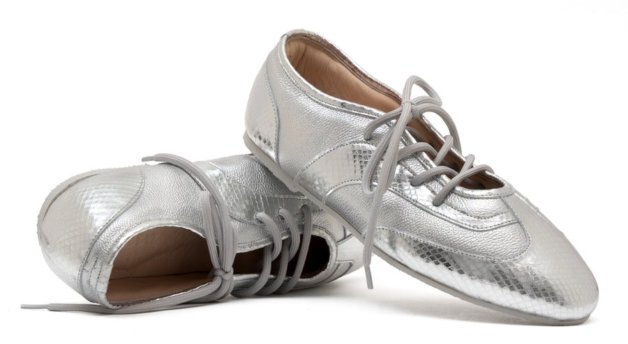 Tenis Baleta Sienna Folia Plata