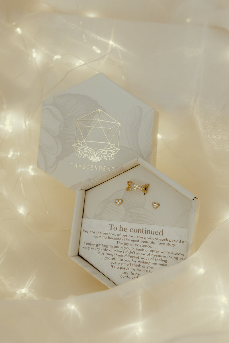 To be continued Earrings & Earcuff