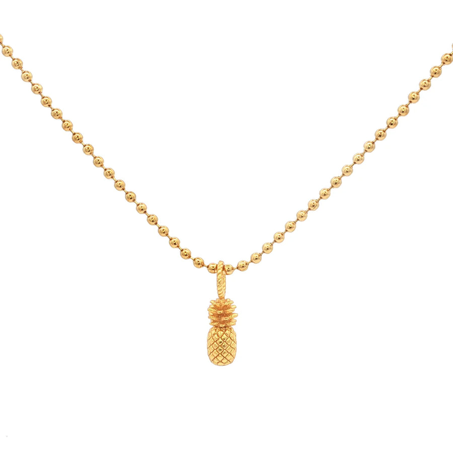 Golden Pineapple Necklace