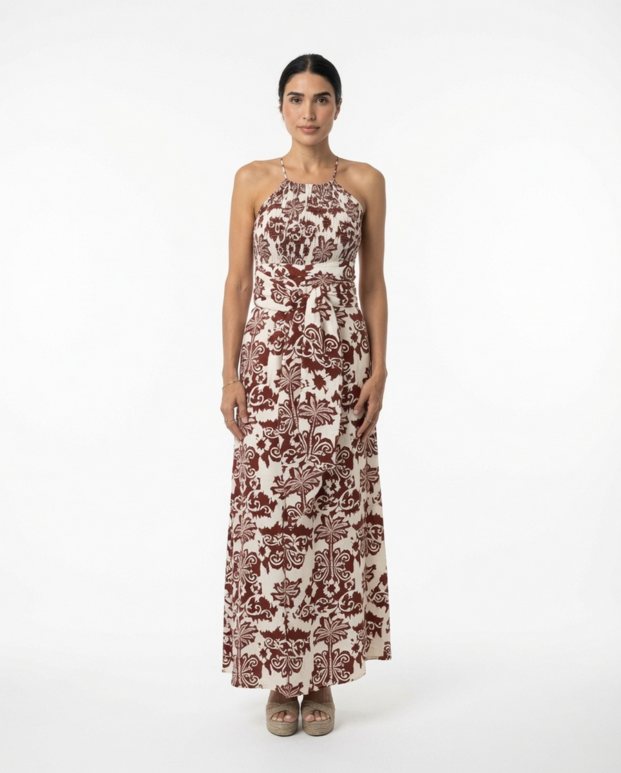 Turca Dress Wine