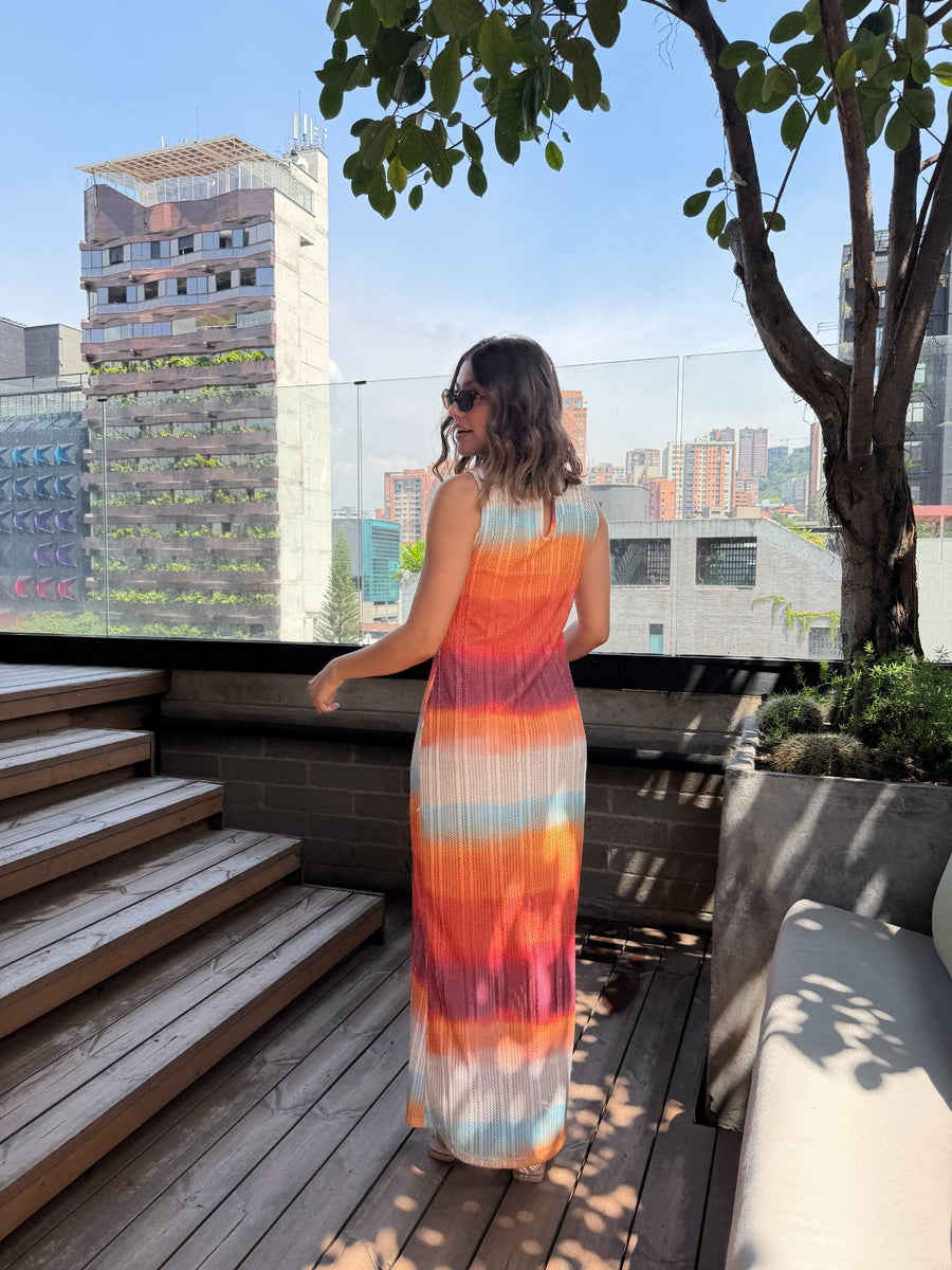 Aurora Dress Orange