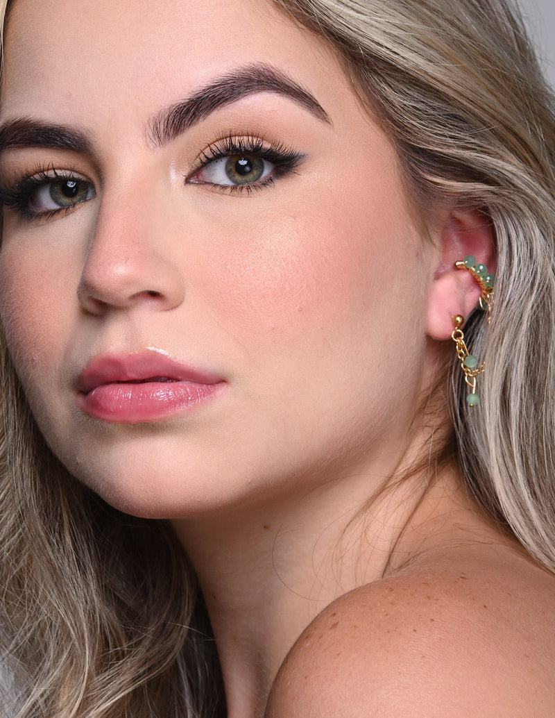 Haze Earring Green Mint. Earring In Green Mint