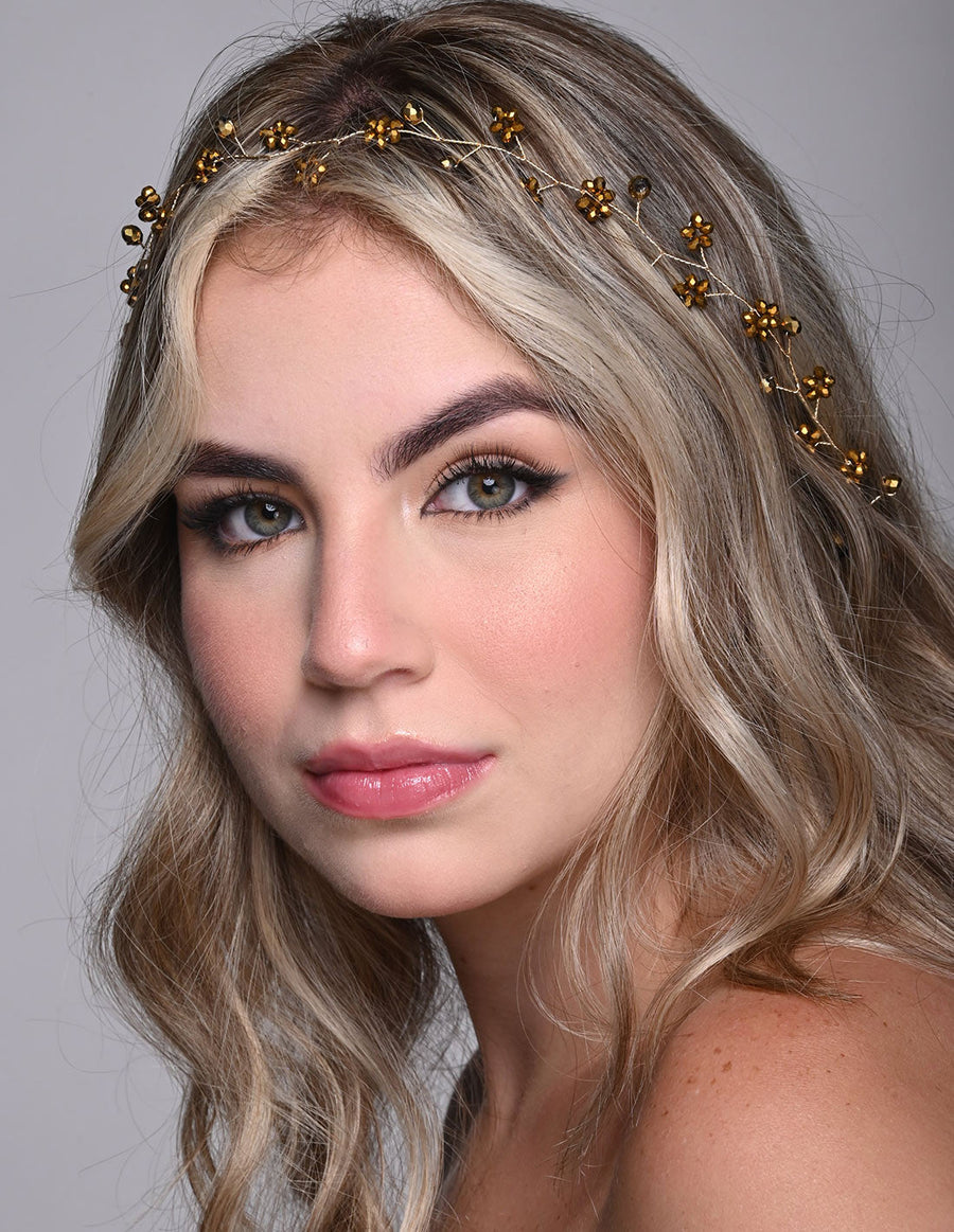 Lod Tiara Golden. Tiara In Golden