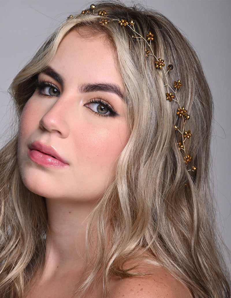 Lod Tiara Golden. Tiara In Golden