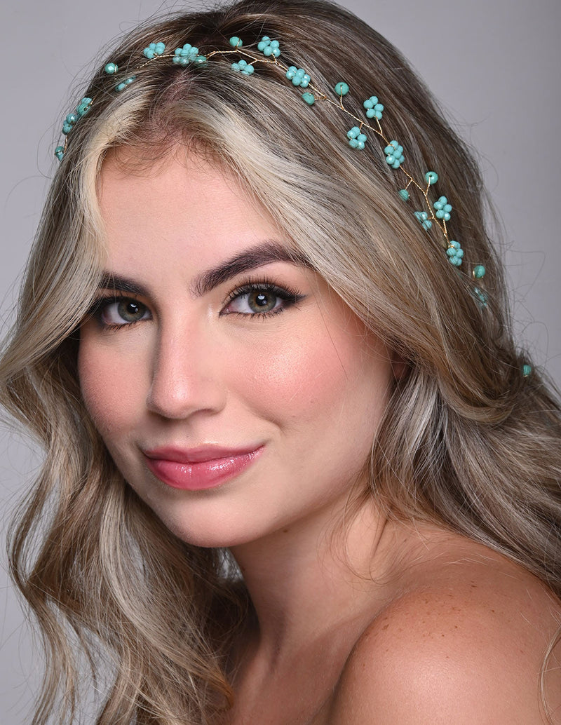 Lod Tiara Green Mint. Tiara In Green Mint