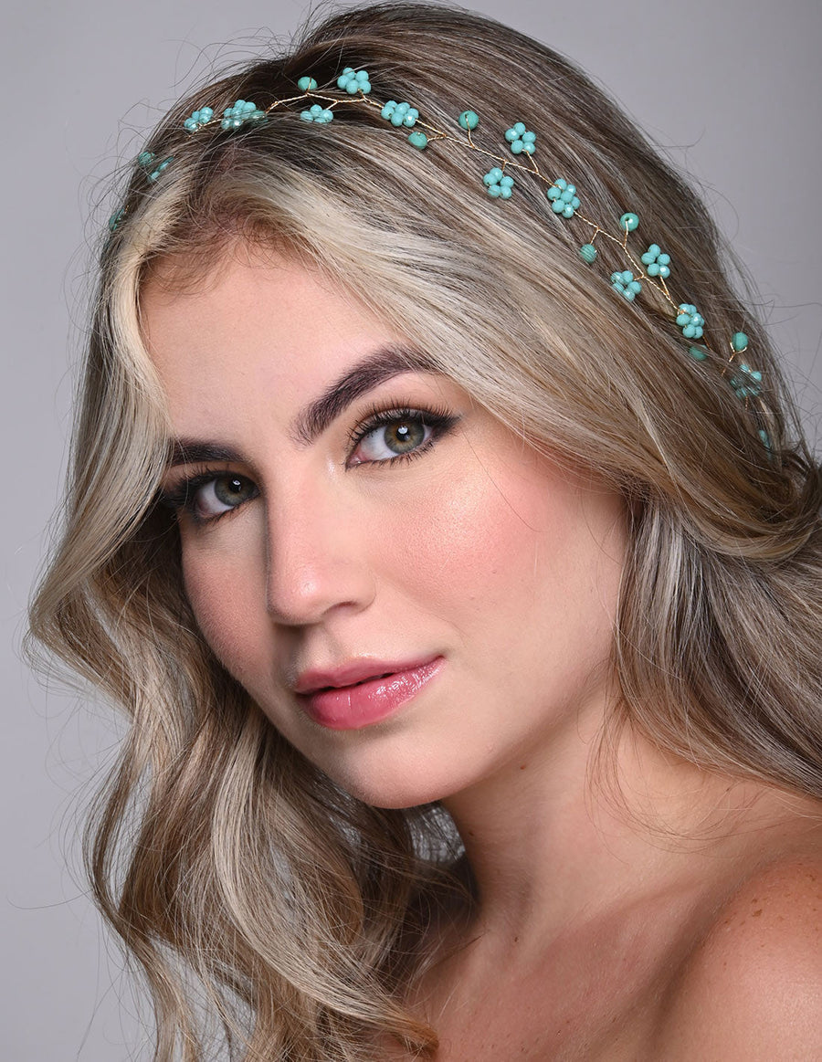 Lod Tiara Green Mint. Tiara In Green Mint