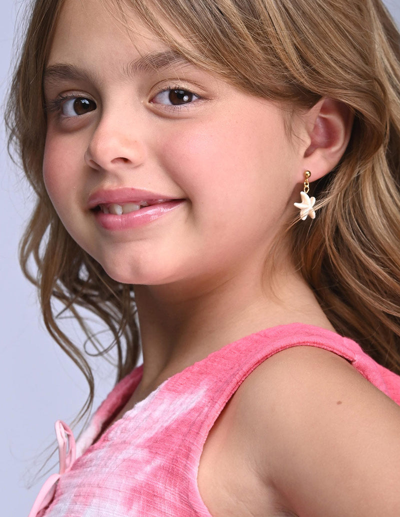 Malia Earring Ivory. Earring In Ivory