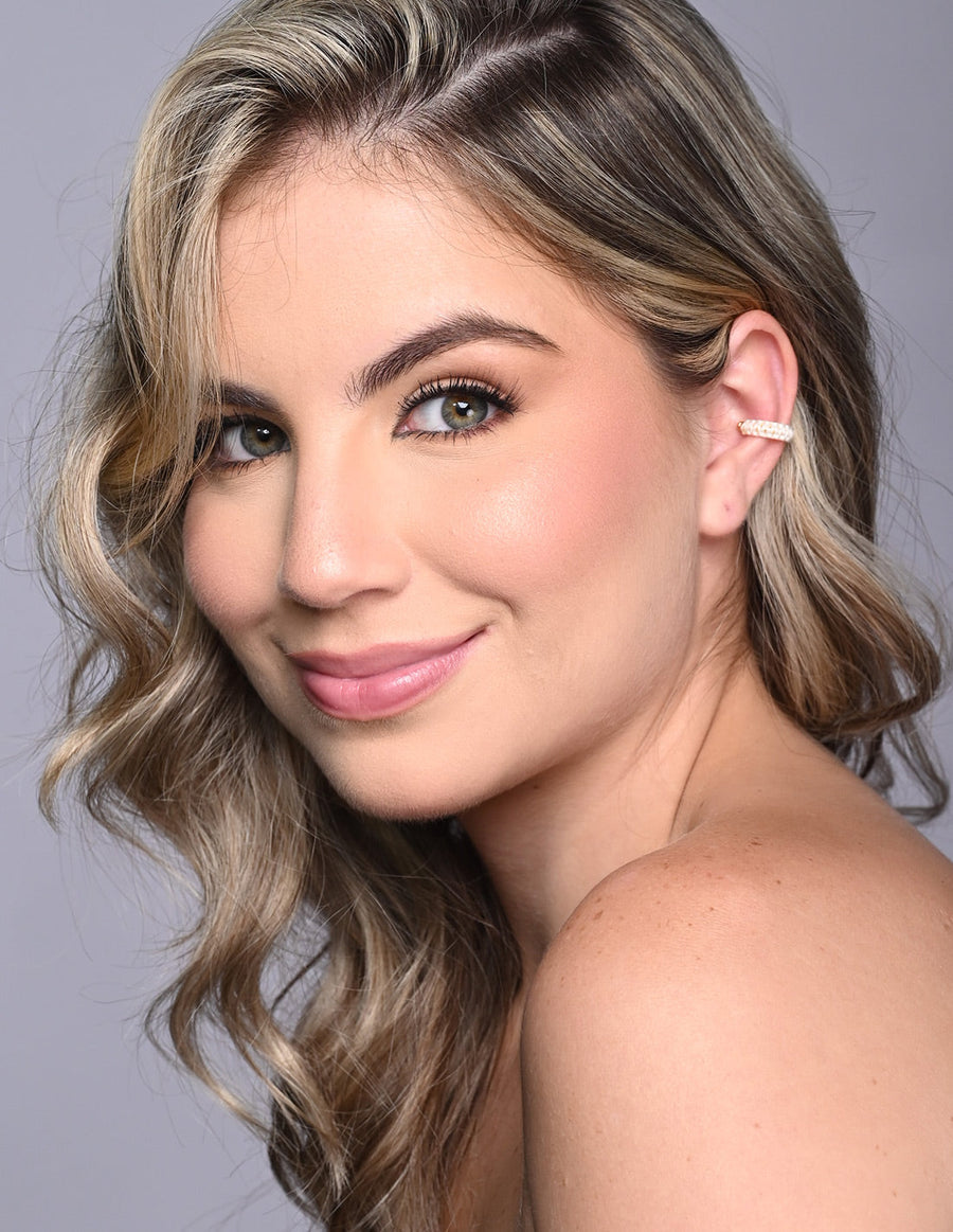 Luna Creciente Ear Cuff Ivory. Ear Cuff In Ivory