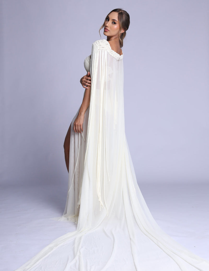 Voile Cape Ivory