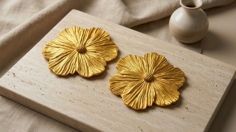 Aretes Vizzu Flor Big