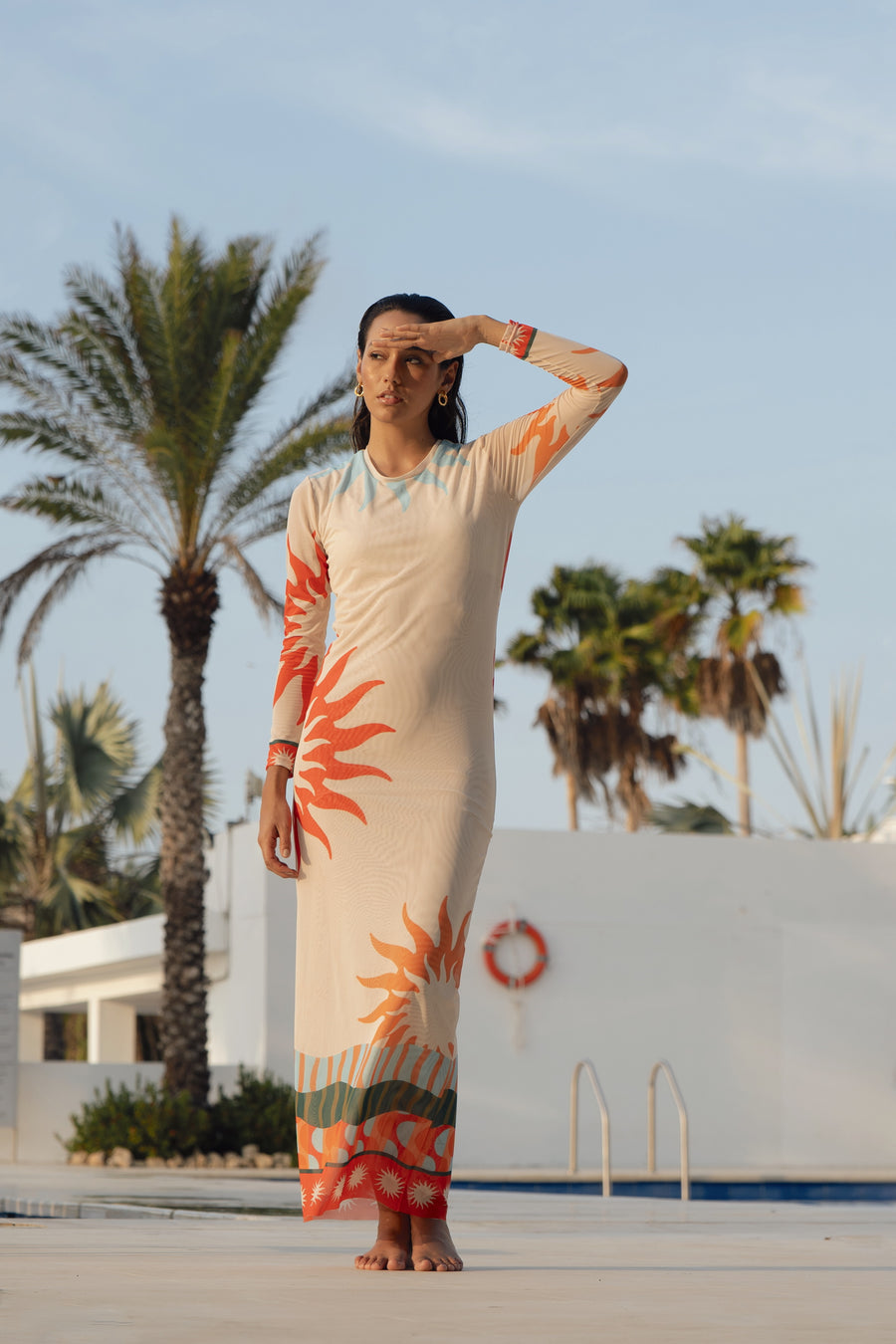 Mesh Hawai Dress