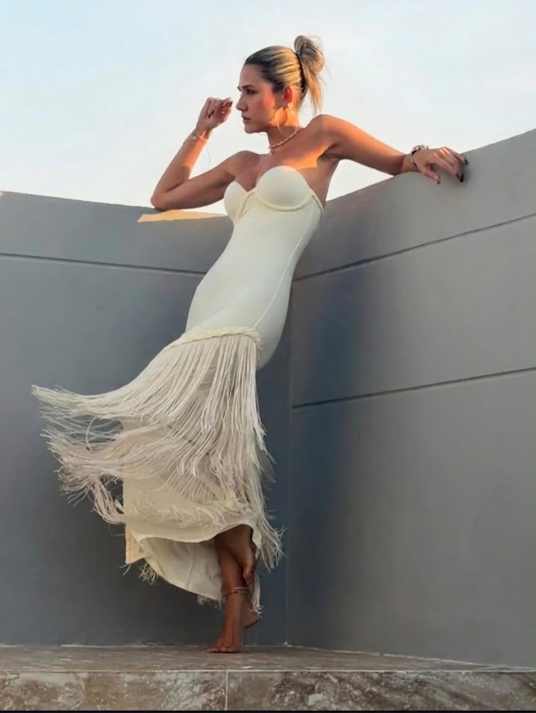 Abudabi Ivory Dress