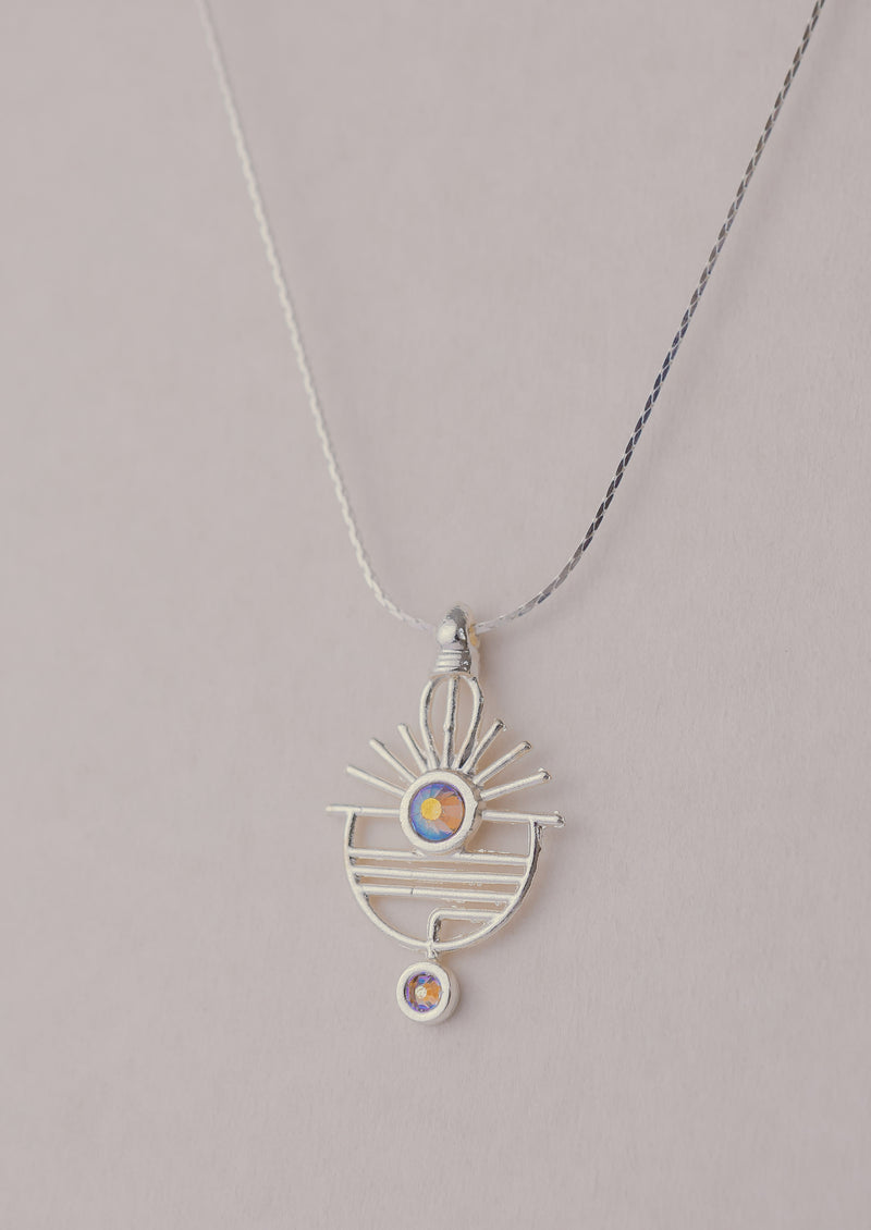 Sunrise Necklace - Silver