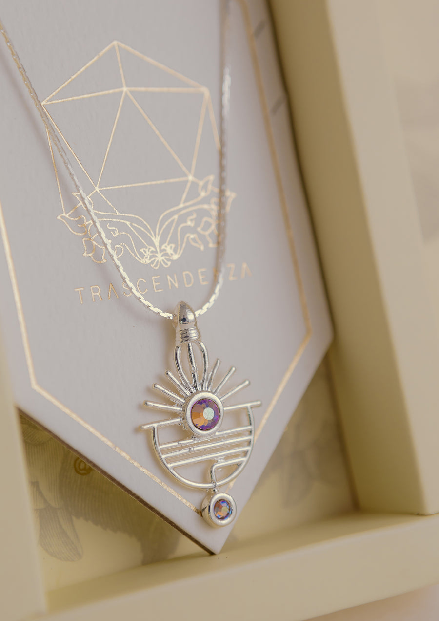 Sunrise Necklace - Silver