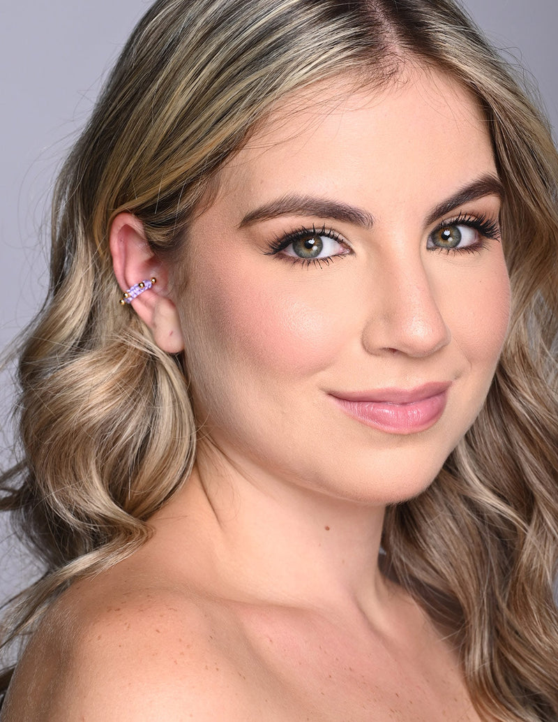 Luna Lunera Ear Cuff Lilac